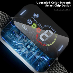 दूरस्थ कुत्ते प्रशिक्षण कॉलर रंग प्रदर्शन रिचार्जेबल ip67 वाटरप्रूफ 2-घंटे फास्ट चार्जिंग समायोज्य आकार छाल नियंत्रण - Product Image 4