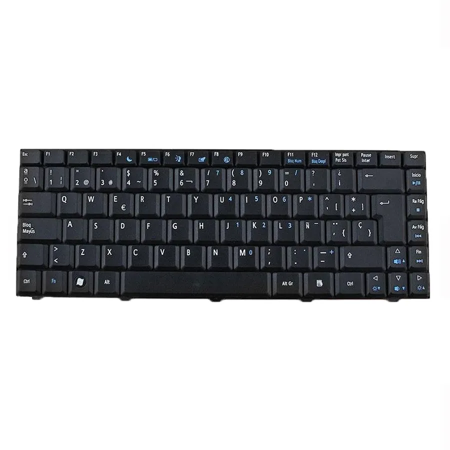 Teclado SP para Acer E520 D720 M575 D500 E700, repuesto de teclado para portátil, venta al por mayor, nuevo