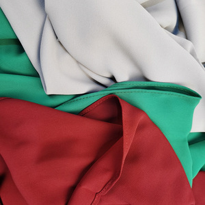 Vente chaude de haute qualité pas cher prix crêpe mousseline de soie Hijab avec mousseline de soie <span class=keywords><strong>voile</strong></span> visage couverture vêtements arabe islamique écharpe - Product Image 5
