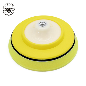 Tampons de coupe moyens jaunes tampon de polissage en mousse d'entretien automobile biseau Auto 6 pouces tampon de polissage - Product Image 6