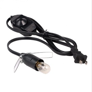 Muối đá đèn trong nhà mở rộng chuyển đổi E12 <span class=keywords><strong>E14</strong></span> đèn giữ dây Bộ - Product Image 2