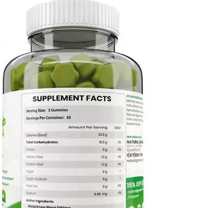 กัมมี่ส์ลดไขมันสูตรเฉพาะสำหรับแบรนด์ส่วนตัว (OEM) ผสมสารสกัดจากชาเขียวและคีโตน ช่วยลดหน้าท้อง - Product Image 5