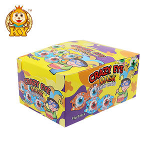 Manufacturer Wholesale Gummy Candy Ball Glasses Shape Fruity Flavor Gummy Candy for <strong>Halloween</strong> Party - Product Image 6