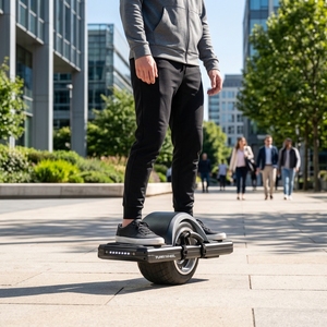 Trottinette électrique monocycle amusante pour adultes, idéale pour les déplacements urbains, les loisirs en plein air, portable, légère, étanche et auto-équilibrée - Product Image 2