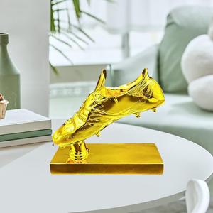 Trophées <span class=keywords><strong>de</strong></span> football personnalisés <span class=keywords><strong>de</strong></span> haute qualité en gros, artisanat <span class=keywords><strong>de</strong></span> match <span class=keywords><strong>de</strong></span> football en résine <span class=keywords><strong>de</strong></span> luxe, trophée <span class=keywords><strong>de</strong></span> chaussure d'or - Product Image 3