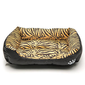 Кровать для домашних животных, кошек, этикетка, машинка для печати лап, моющаяся кровать для собак с леопардовым принтом - Product Image 6