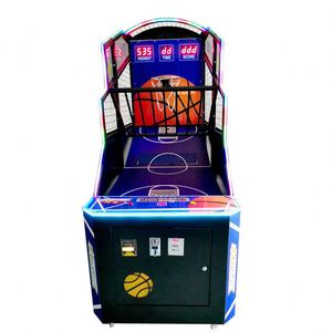 Machine de basket-ball interactive à monnayeur pour arcade sportive, divertissement en centre commercial, expérience de jeu familial - Product Image 4