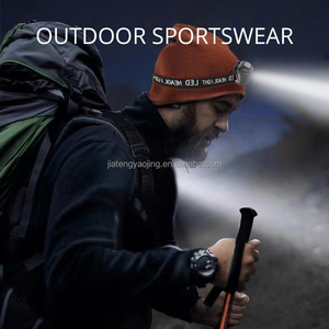 Multi color LED <b>Rechargeable</b> Headlamp Motion Sensor Waterproof Headlight Portable Clip on Head <b>Torch</b> for Outdoor Camping Fishing - Product Image 4