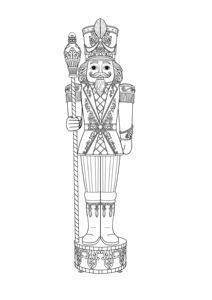 Soldat KD de 3 mètres de haut avec un sceptre (avec lumières et bandes lumineuses sur le sceptre) avec 41 lumières et 15 bandes lumineuses - Product Image 3