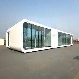 Maison préfabriquée chic en forme de cabane de pomme personnalisable : assemblage rapide, écologique pour les stations balnéaires, les camps, les jardins - Product Image 2