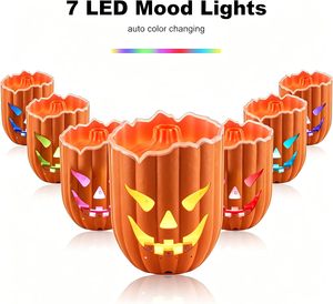 เครื่องพ่นไอน้ำหอมกลิ่นฮาโลวีนรูปแมงกะพรุน พร้อมไฟ RGB สร้างบรรยากาศ สำหรับตกแต่งบ้าน - Product Image 1