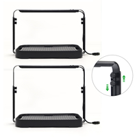 Kit de jardinage intelligent automatique d'intérieur avec LED à spectre complet, mini-jardinière suspendue auto-arrosante pour culture sur table