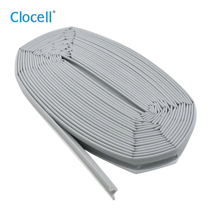 Clocell 1M Self Adhesive Door Window Sealing Strip Windproof Seal Tape Soundproof Weatherstripp Bottom Tapes Under Door Hardware