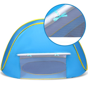 Logo personnalisé Tente <span class=keywords><strong>de</strong></span> plage pliable portable avec protection UV <span class=keywords><strong>Abri</strong></span> soleil Tente <span class=keywords><strong>de</strong></span> <span class=keywords><strong>piscine</strong></span> pour enfants - Product Image 4
