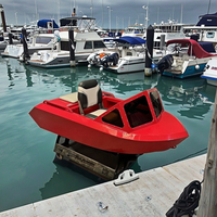 Mini Jet-boat Électrique Haute Vitesse 15KW, 45km/h, Style Go-Kart, Propulsé par Batterie pour Loisirs