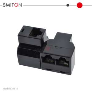 Adaptateur Répartiteur Ethernet 1 vers 2 <span class=keywords><strong>Double</strong></span> Prise <span class=keywords><strong>RJ45</strong></span> - Product Image 4