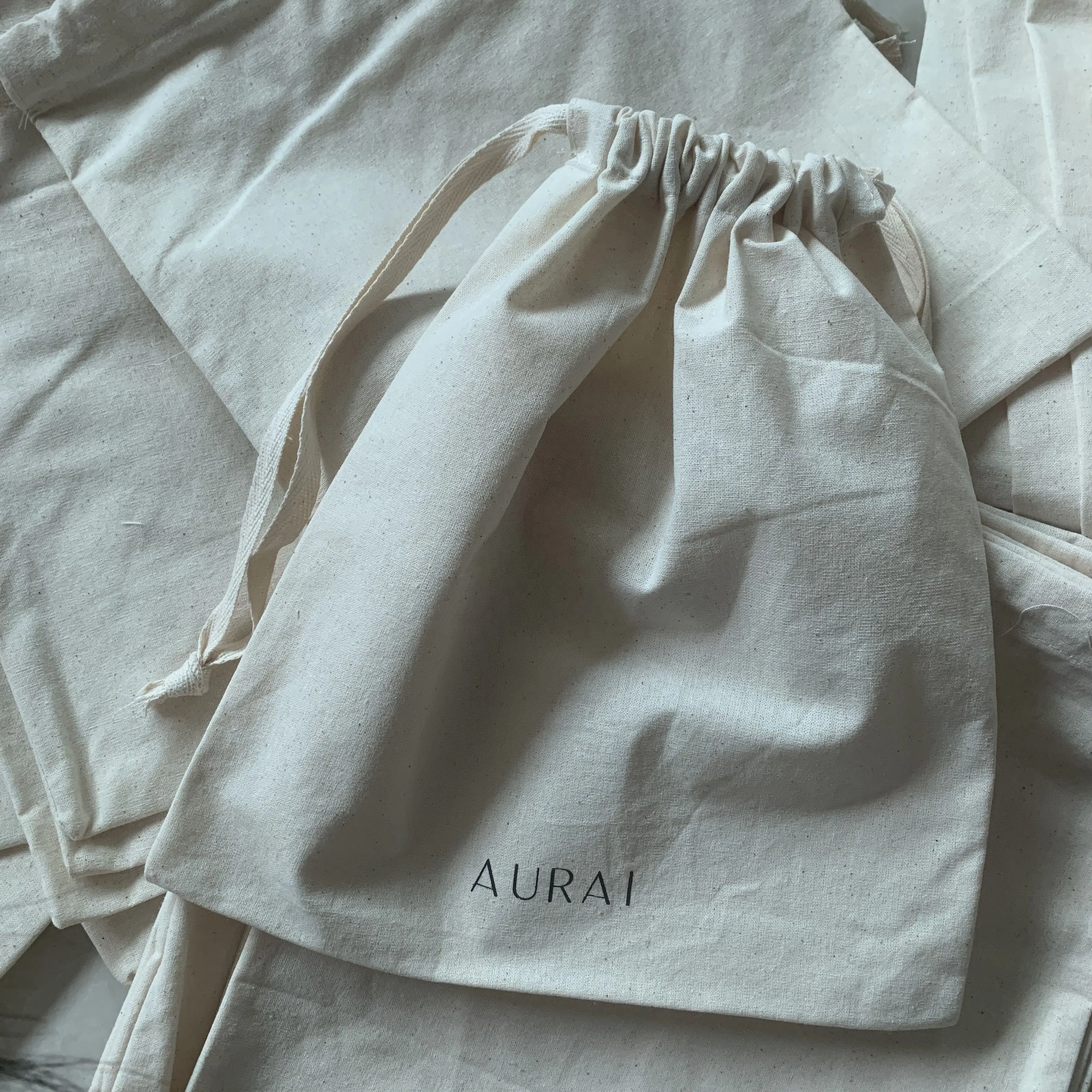 Promozionale a buon mercato in cotone con coulisse borsa della spesa di tela per imballaggio gioielli sacchetto regalo con Logo
