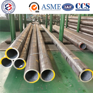Tuyau en acier au carbone sans soudure ASTM A53 Gr.B EN 10216-1 P235GH JIS G3454 STPG370 pour la transmission d'eau - Product Image 5