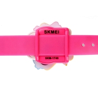 Montre numérique SKMEI pour enfants, très bon marché, rose, jouet, dessin animé, offre spéciale, 1749