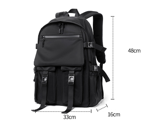 Sac à dos étudiant antivol tendance personnalisé, imperméable, en Oxford, à motifs, pour adolescents et filles - Product Image 3