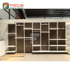 Estantería de Exhibición de Vidrio Templado para Tiendas Minoristas, Directo de Fábrica, Ideal para Contratistas y Franquicias de Tiendas de Ropa - Product Image 2