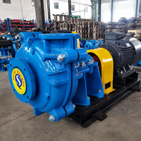Pompe centrifuge horizontale pour boues, haute efficacité, résistante à l'usure et à la corrosion, idéale pour les matériaux miniers