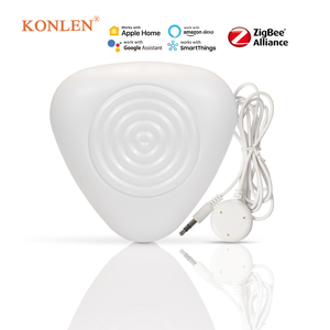 Détecteur <span class=keywords><strong>de</strong></span> fuite d'eau intelligent KONLEN ABS, <span class=keywords><strong>capteur</strong></span> Zigbee Tuya, application Smart Life, alarme 85 dB, système <span class=keywords><strong>de</strong></span> sécurité domestique, cuisine - Product Image 1