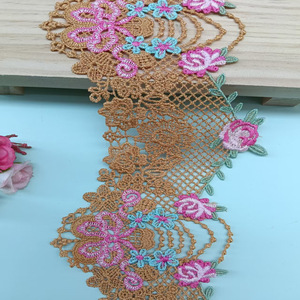 Retro <strong>Large</strong> <strong>Bow</strong> Water-soluble Embroidered Lace DIY Handmade Clothing Dress Lace Trim - Product Image 6