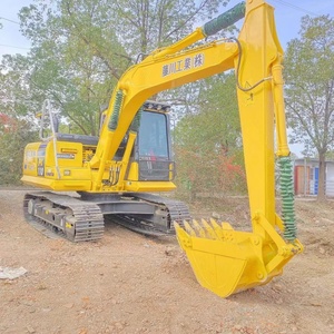 Excavadora de cadenas Komatsu PC110 usada, eficiente y de bajo consumo, de 11 toneladas, con cucharón de 0.48m y 66kw de potencia, para la colocación de tuberías, importada de Japón. - Product Image 4