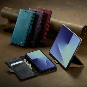 Caseme RFID กระเป๋าสตางค์แม่เหล็กสำหรับ Samsung <span class=keywords><strong>Z</strong></span> Fold 7 6 5 <span class=keywords><strong>4</strong></span>เคสหนังหรูหราไมโครไฟเบอร์ฝาพับสำหรับ Samsung <span class=keywords><strong>Z</strong></span> พับ7 - Product Image 6