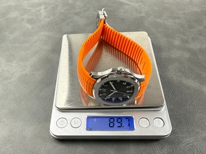 Montre mécanique de luxe de qualité supérieure 40 mm DDF Factory Mouvement ETA 330 Épaisseur 8,3 mm Montre PP Bracelet en caoutchouc orange - Product Image 6
