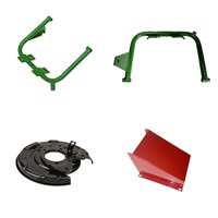 Pièces de rechange YW Hardware : Support de déflecteur de benne, Plaque de fixation de réservoir de carburant pivotante, Protection d'aiguille de attelage, Fabrication métallique