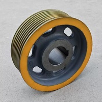 Poulie de traction d'ascenseur Toshiba CV330, diamètre extérieur 330 mm, 5/6/7/8 rainures, roue de traction de moteur d'ascenseur