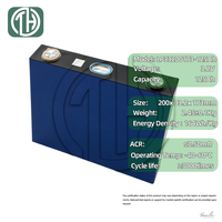 Cellule LiFePO4 prismatique de qualité A Lishen 125Ah 3.2V pour pack de batteries de chariot élévateur, véhicule électrique, camping-car