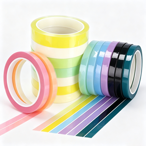 Ruban adhésif en PET Mylar résistant à la chaleur, couleur acrylique personnalisée, pour applications de masquage - Product Image 1
