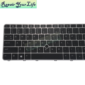 <span class=keywords><strong>Clavier</strong></span> d'ordinateur portable américain rétroéclairé pour <span class=keywords><strong>HP</strong></span> <span class=keywords><strong>EliteBook</strong></span> <span class=keywords><strong>850</strong></span> <span class=keywords><strong>G3</strong></span> <span class=keywords><strong>850</strong></span> G4 755 <span class=keywords><strong>G3</strong></span> 755 G4 15U <span class=keywords><strong>G3</strong></span> G4 6037B0113801 SN9145BL <span class=keywords><strong>clavier</strong></span> cadre argenté - Product Image 3