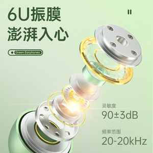 YD 3,5 Heavy Bass HIFI Sonido estéreo Auriculares intrauditivos Llamada de alta definición Reducción de ruido con micrófono Auricular con cable de mm - Product Image 6