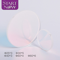 Startnow AOI Réflecteur laser à 45 degrés pour machine de découpe laser à fibre 60x6mm 1064nm 30x5 30x3 40x3 40*5 60x4 K9 Miroir réfléchissant
