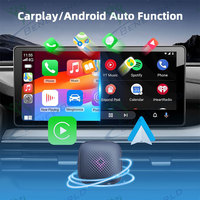 Boîte multimédia vidéo sans fil CarPlay AI Box Android 14 4 Go de RAM 32 Go de ROM, prend en charge YouTube Netflix WiFi Bluetooth Plug and Play