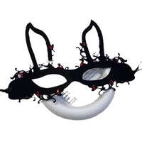 Dropshipping Cadeau HQ Atmosphère Sensation Party Masked Ball Masquerade Costume PropMysterious Half Face Mask Female Gift