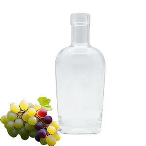 Customized 500ml special bottleneck, bottle shape, for use in spirits such as Tequila, Whisky