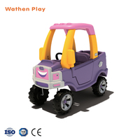 Voiture jouet populaire à 4 roues en plastique pour l'extérieur - Marque Watson, 2-10 ans, 96x44x87CM
