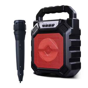 Rất Giá Rẻ Sản Phẩm Altavoz De Karaoke Xách Tay Âm Nhạc Máy Nghe Nhạc 4 Inch 4 Ohm Loa 15W Karaoke Loa Với Mic Và Màu Xanh Tooh - Product Image 1