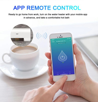 Interrupteur intelligent Wi-Fi TYSH standard UE pour chaudière, panneau en verre trempé, courant max. 10A, compatible Google Alexa pour la maison intelligente Alexa