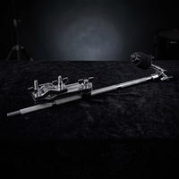 Bras d'extension universel omnidirectionnel en fer chromé durable pour cymbale, accessoire de batterie et de percussion