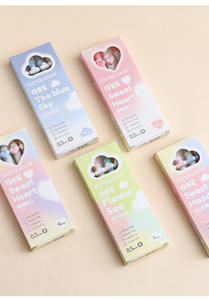 Schulpapier Anti-Stress EVA Griff versenkbar Cloud Lovely Gel-Stift-Set - Product Image 6