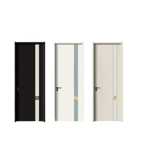 Modern ecological simple wind sound insulation flat door bedroom room composite board book door
