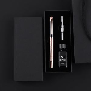 Luxury Metal Fountain <b>Pen</b> Set Business Promotional Elegant <b>Pen</b> Signature <b>Pens</b> with Custom logo Business Gift Set for Corporate - Product Image 5