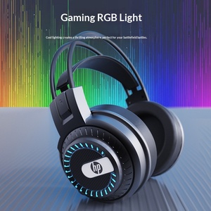 Casque de jeu filaire H-P DHE-8008U circum-auriculaire en cuir PU pour e-sport, interface USB, câble de 2,2 m, pour ordinateur portable/de bureau, avec transducteurs à armature équilibrée - Product Image 5