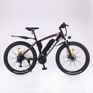 Vente en gros d'usine Vélo de montagne à cadre en acier électrique au lithium <span class=keywords><strong>pour</strong></span> adultes de 26 pouces Moteur sans balais 36V 250W Absorption des chocs - Product Image 5